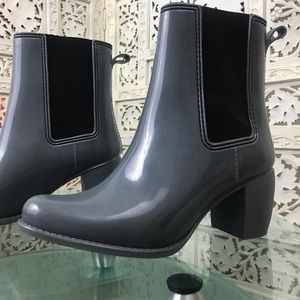 Rain boot with heel: Jeffery Campbell Havana Last